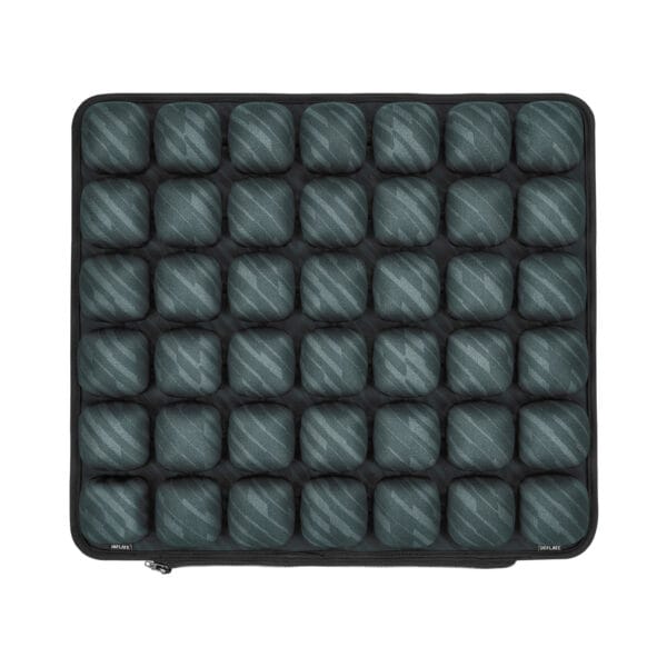 Grey-Black Lightning Air Lumbar Cushion