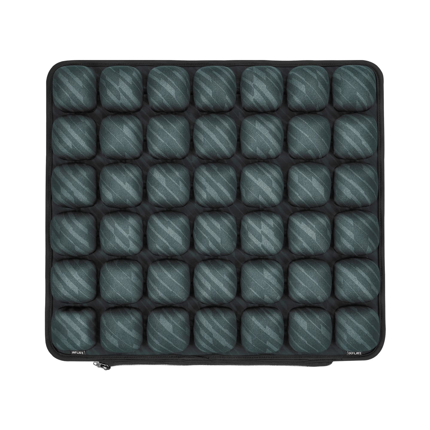 Grey-Black Lightning Air Lumbar Cushion