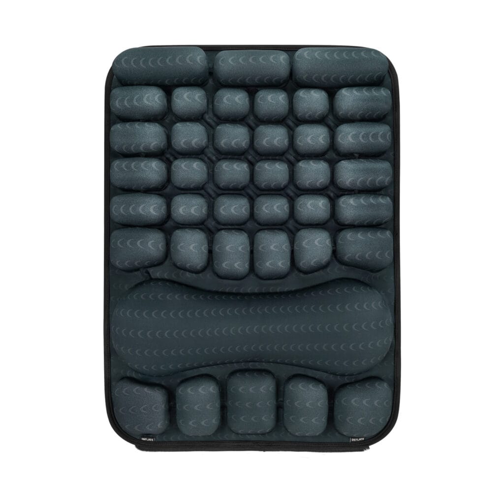 Crescent Pattern Airbag Lumbar Cushion