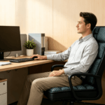 Pressure-distribution Airbag Lumbar & Back Support + Seat Cushion